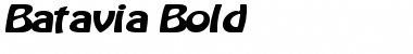 Download Batavia Bold Font Title Preview