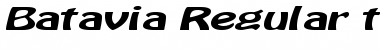 Download Batavia Regular Font Title Preview