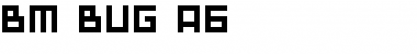 Download BM bug A6 Font Title Preview