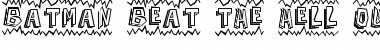 Download Batman Beat the hell Outta Me Regular Font Title Preview