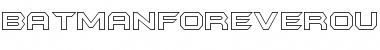 Download BatmanForeverOutline Regular Font Title Preview