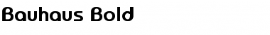 Download Bauhaus Bold Font Title Preview