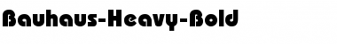 Download Bauhaus-Heavy-Bold Regular Font Title Preview