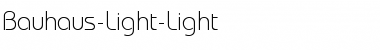 Download Bauhaus-Light-Light Regular Font Title Preview