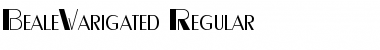 Download BealeVarigated Regular Font Title Preview