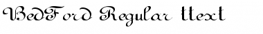 Download BedFord Regular Font Title Preview