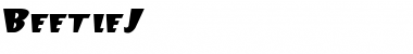Download BeetleJ Bold Font Title Preview