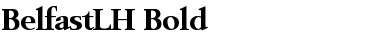 Download BelfastLH Bold Font Title Preview