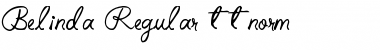 Download Belinda Regular Font Title Preview