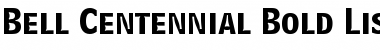 Download BellCent BdList BT Bold Listing Font Title Preview