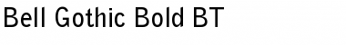 Download BellGothic BT Bold Font