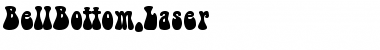 Download BellBottom.Laser Laser Font Title Preview