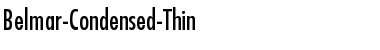 Download Belmar-Condensed-Thin Regular Font Title Preview