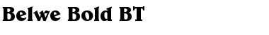 Download Belwe Bold Font Title Preview