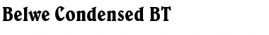 Download Belwe Bold Font Title Preview