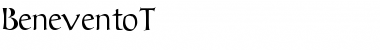 Download Benevento!" Regular Font Title Preview