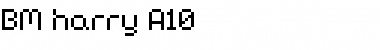 Download BM harry A10 Font Title Preview