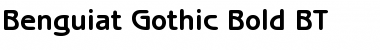 Download BenguiatGot Bk BT Bold Font Title Preview
