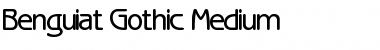 Download Benguiat_Gothic-Medium Regular Font Title Preview