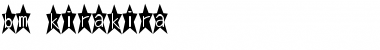 Download bm kirakira Regular Font Title Preview