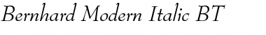 Download BernhardMod BT Italic Font Title Preview