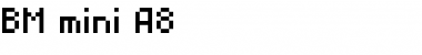 Download BM mini A8 Font Title Preview