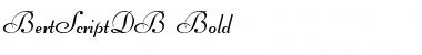 Download BertScriptDB Bold Font Title Preview