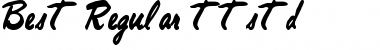 Download Best Regular Font Title Preview