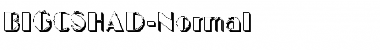 BIGCSHAD-Normal Regular Font Title Preview BIGCSHAD-Normal Regular Font Title Preview