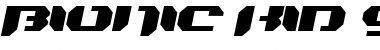 Download Bionic Kid Simple Slanted Regular Font Title Preview