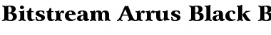 Download Arrus Blk BT Black Font Title Preview