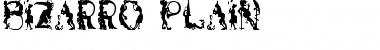 Download Bizarro Plain Font Title Preview