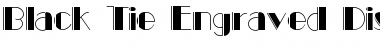 Download Black Tie Engraved Display SSi Regular Font Title Preview