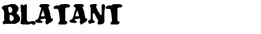 Download Blatant Regular Font Title Preview