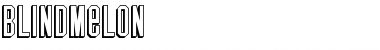 Download BlindMelon Regular Font Title Preview