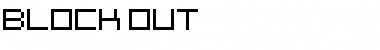 Download Block Out Normal Font Title Preview