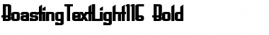 Download BoastingTextLight116 Bold Font Title Preview