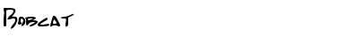 Download Bobcat Normal Font Title Preview