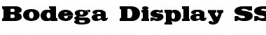 Download Bodega Display SSi Regular Font Title Preview