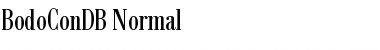 Download BodoConDB Normal Font Title Preview