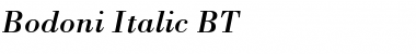 Download Bodoni Italic Font