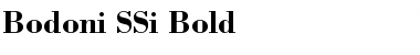 Download Bodoni SSi Bold Font Title Preview