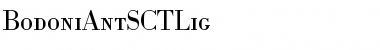 Download BodoniAntSCTLig Regular Font Title Preview