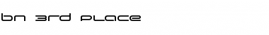 Download BN 3rd Place Regular Font Title Preview