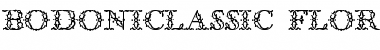 Download BodoniClassic FloralInitials Font Title Preview