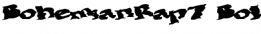 Download BohemianRap7 Bold Font Title Preview