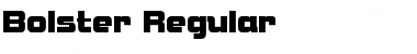 Download Bolster Regular Font Title Preview