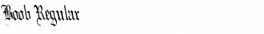 Download Boob Regular Font Title Preview