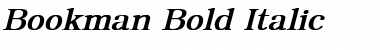 Download Bookman Bold Italic Font Title Preview