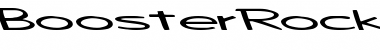 Download BoosterRocketLight83 Regular Font Title Preview